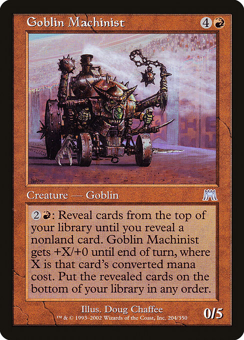 ONS: Goblin Machinist (Foil)