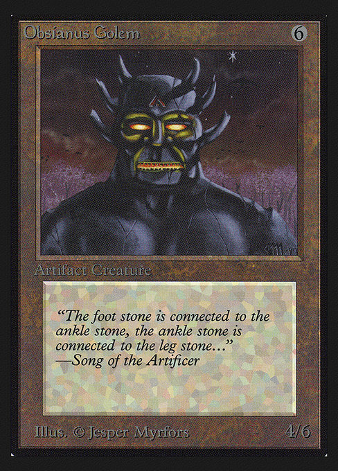 CED: Obsianus Golem (CE)
