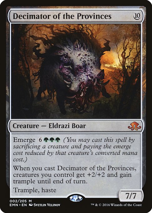 EMN: Decimator of the Provinces (Foil)