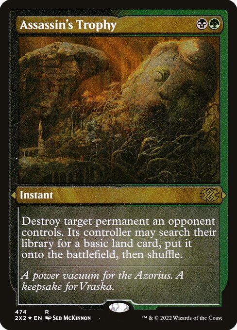2X2: Assassin's Trophy (Foil Etched)