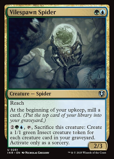 INR: Vilespawn Spider (Foil)