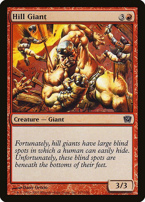 9ED: Hill Giant (Foil)