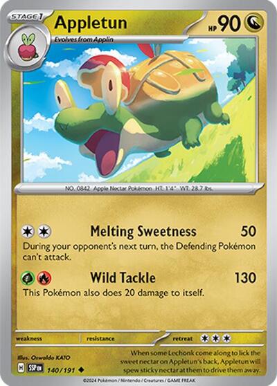 SSP: Appletun - 140/191 (Reverse Holofoil)