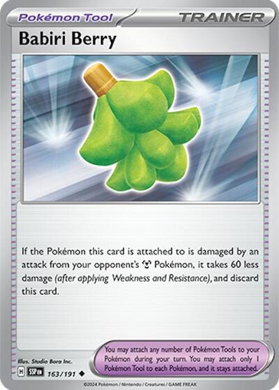 SSP: Babiri Berry (Reverse Holofoil)