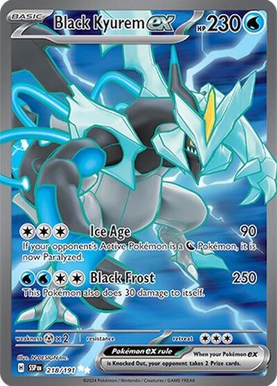 SSP: Black Kyurem ex - 218/191 (Holofoil)