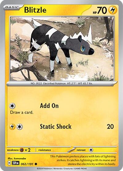SSP: Blitzle (Reverse Holofoil)