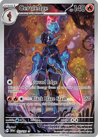 SSP: Ceruledge - 197/191 (Holofoil)