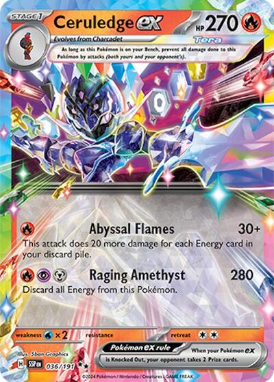 SSP: Ceruledge ex (Holofoil)