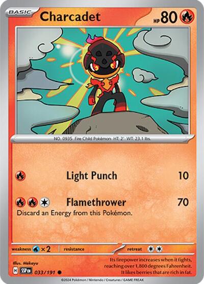 SSP: Charcadet - 033/191 (Reverse Holofoil)