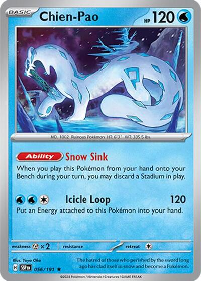 SSP: Chien-Pao (Holofoil)