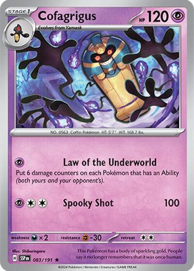 SSP: Cofagrigus (Reverse Holofoil)