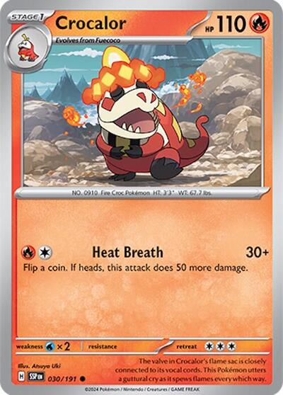 SSP: Crocalor (Reverse Holofoil)