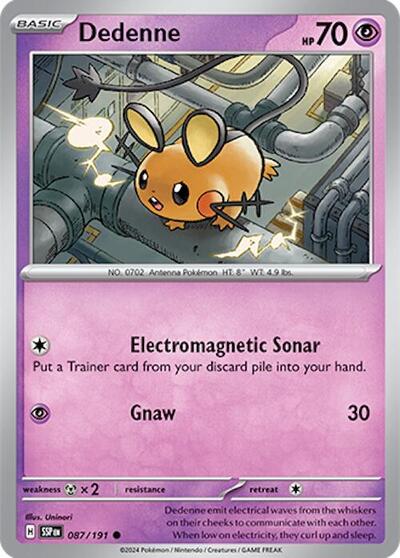 SSP: Dedenne (Reverse Holofoil)