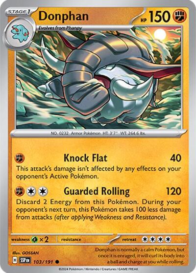 SSP: Donphan (Reverse Holofoil)