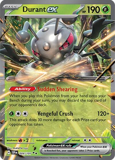 SSP: Durant ex - 004/191 (Holofoil)