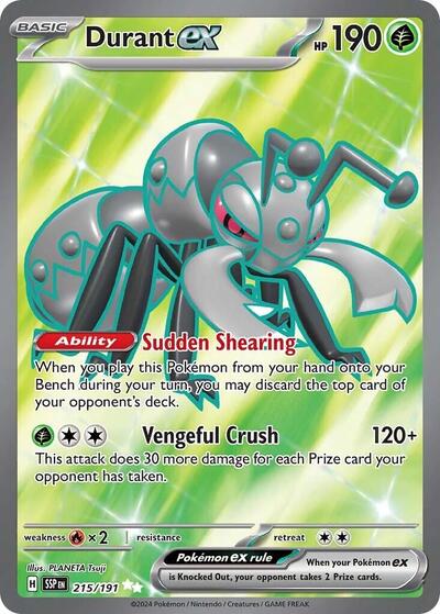 SSP: Durant ex - 215/191 (Holofoil)