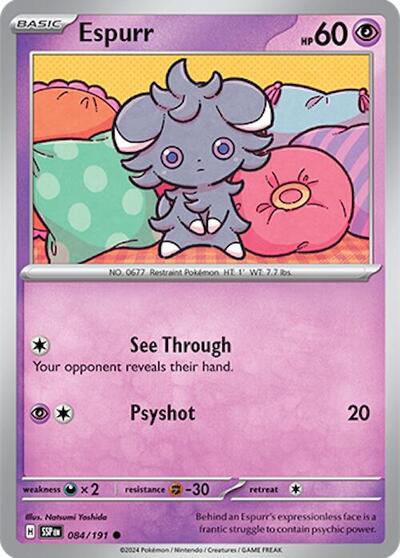 SSP: Espurr (Reverse Holofoil)