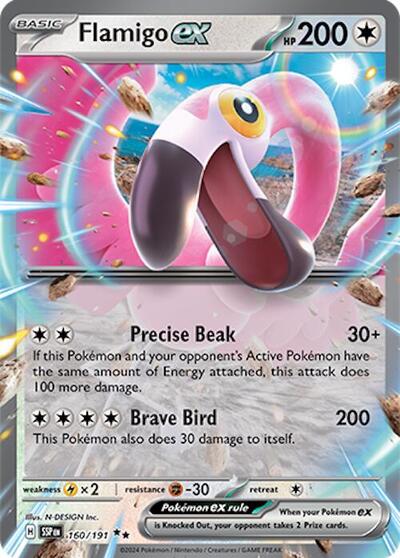 SSP: Flamigo ex (Holofoil)