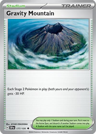 SSP: Gravity Mountain (Reverse Holofoil)