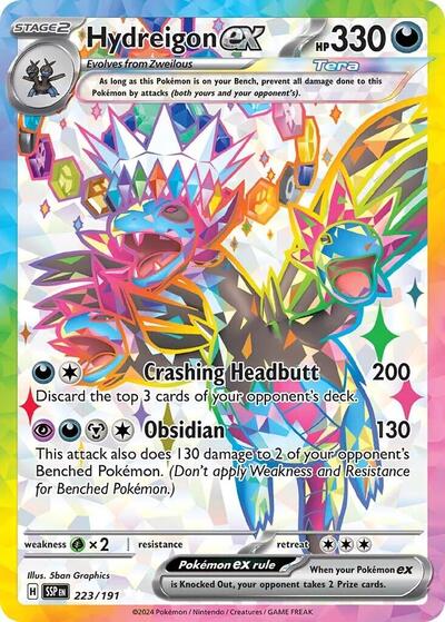 SSP: Hydreigon ex - 223/191 (Holofoil)