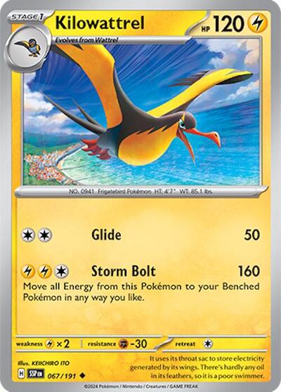 SSP: Kilowattrel (Reverse Holofoil)