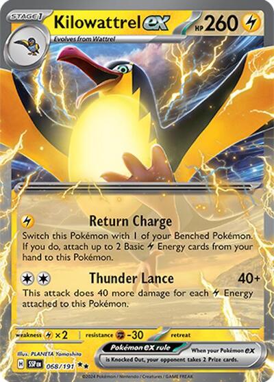 SSP: Kilowattrel ex (Holofoil)