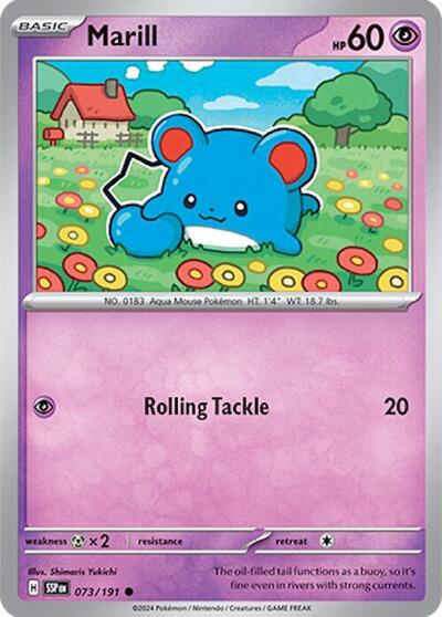 SSP: Marill (Reverse Holofoil)