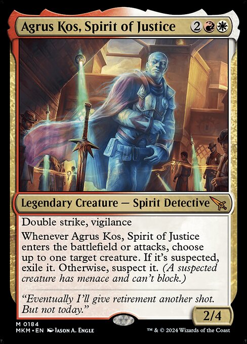 MKM: Agrus Kos, Spirit of Justice (Foil)