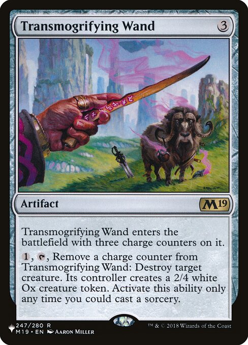 PLST: Transmogrifying Wand