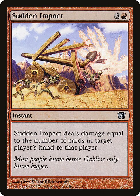 8ED: Sudden Impact (Foil)