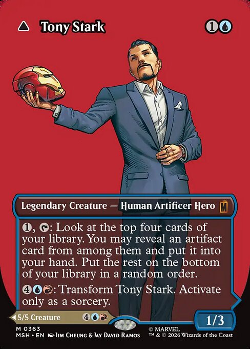 MSH: Tony Stark (Borderless) (0363)