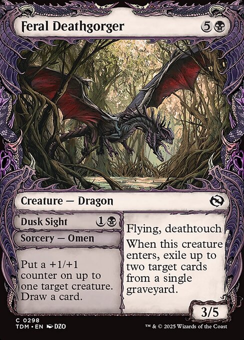 TDM: Feral Deathgorger (Showcase) (Foil)