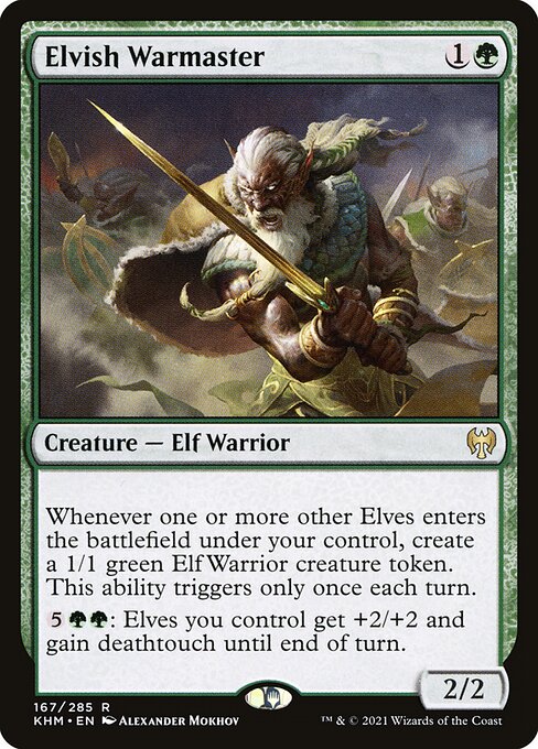 KHM: Elvish Warmaster (Foil)