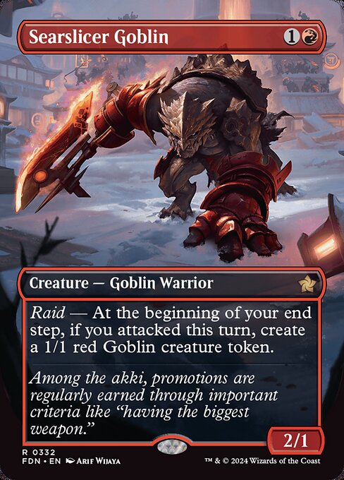 FDN: Searslicer Goblin (Borderless)