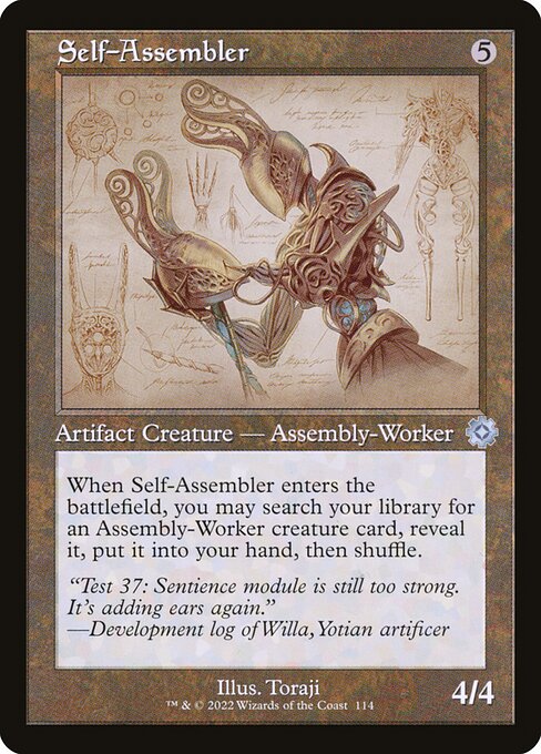 BRR: Self-Assembler (Schematic) (Foil)