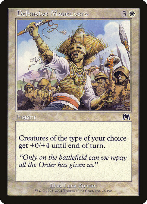 ONS: Defensive Maneuvers (Foil)