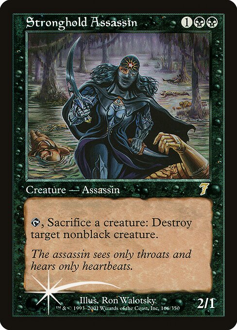 7ED: Stronghold Assassin (Foil)