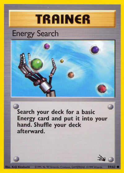 Energy Search 59/62 Unlimited Fossil