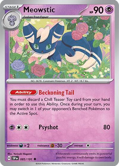 SSP: Meowstic (Reverse Holofoil)