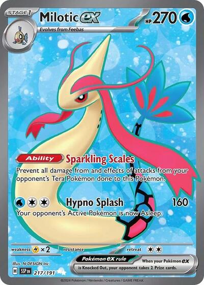 SSP: Milotic ex - 217/191 (Holofoil)