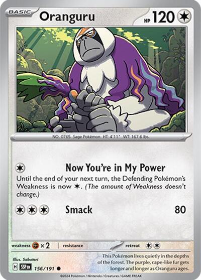 SSP: Oranguru (Reverse Holofoil)