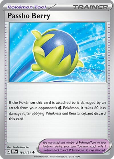SSP: Passho Berry (Reverse Holofoil)