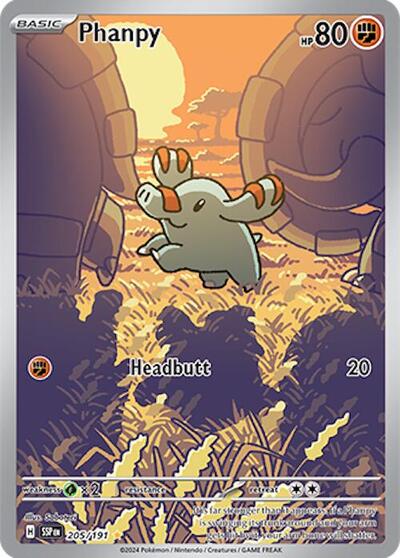 SSP: Phanpy - 205/191 (Holofoil)