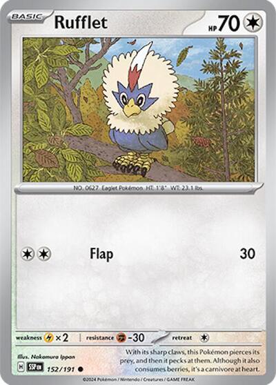 SSP: Rufflet (Reverse Holofoil)