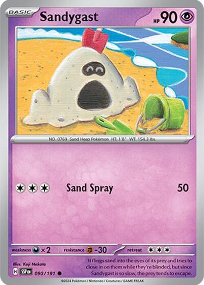 SSP: Sandygast (Reverse Holofoil)