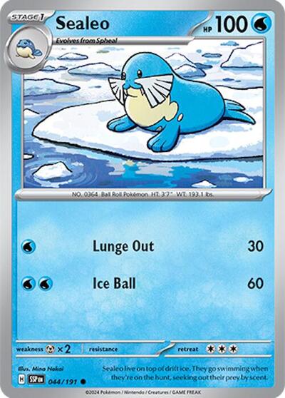 SSP: Sealeo (Reverse Holofoil)
