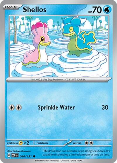 SSP: Shellos (Reverse Holofoil)