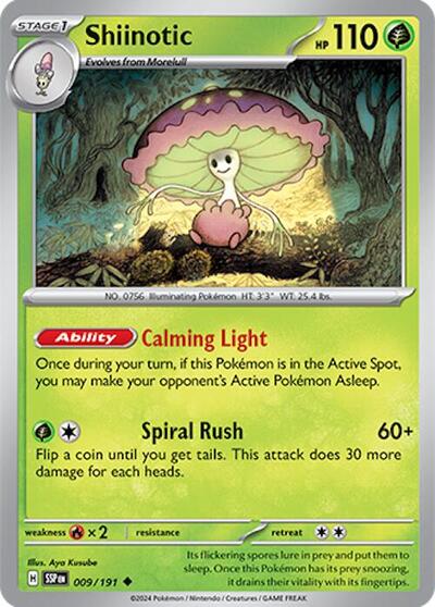 SSP: Shiinotic - 009/191 (Reverse Holofoil)