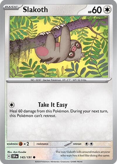 SSP: Slakoth - 145/191