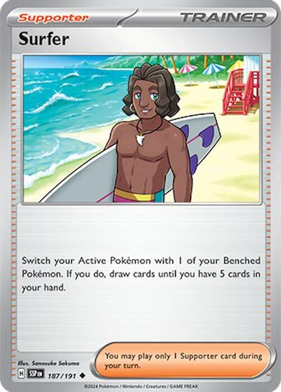 SSP: Surfer - 187/191 (Reverse Holofoil)